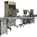 Automatic bottling rinsing filling and capping machine