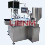small volume rotary filling and sealing machine