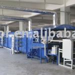 automatic card coating and drying line