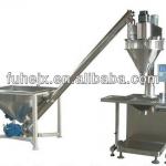 guangzhou fuhe packaging machinery FHG-500F milk powder flour manual dry powder filling machine for bottle or bag 50-10000g