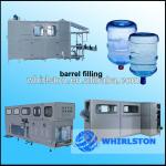 whirlston automatic drinking water bottling plant