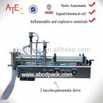 semi-auto or machinery control liquid filling machines