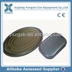 Fish oval can cover liner compound and drying machine-