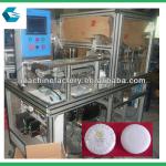 automatic round soap labeling packing machine