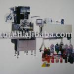Automatic shrinking and sleeving labeling machine