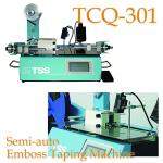 semi-automatic reel feed machine, embossed carrier taping and reeling machine