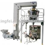 Potato chips weighing and packing machines