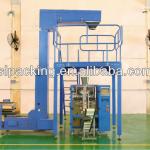 automatic food grain packing machines with multihead weighter and Z-elevator