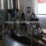 Guangzhou CX semi-automatic plastic pipe filling and sealing machine-