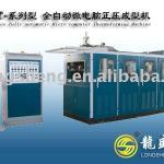 Plastic cup forming machine