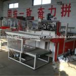 China manufacture of ZXJ series semi auto corrugated box folder gluer