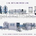 automatic 5gallon bottle water complete production line