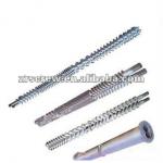 Parallel twin screw and barrel for plastic extruder-