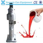 Pneumatic Sealing Machine for round tin cans