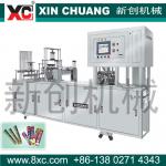 Filling and aluminum foil sealing machine for tube