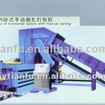 Y82 series Horizontal manual hay strapping compress baler machine(Quality Guarantee)