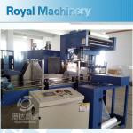 shrink wrapping machine for glass bottle