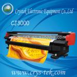 3.2m Crysatljet CJ3000 large format printer/solvent printer/digital printer with seiko 510 printheads