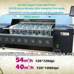 Digital Printer with textile belt-