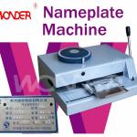 Nameplate Embossing Machine,Metal Plate Embossing