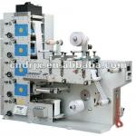DDRY-450-2Full automatic free adhesive label double colors flexographic printing machine