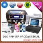 Hot sale A4 size DTG printer, direct to garment printer, t shirt printing machine, For Free professional RIP software provided