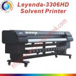 china good outdoor advertising solvent inkjet printer Leyenda-3306HD 3.2m with Seiko SPT-510-35PL printhead high resolution