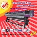 The newest model !!! 3.2m High speed printer (Four DX5 heads)