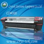 3.2m Crystaljet CJ4000 flex banner solvent printer/seiko head printer