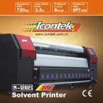 ICONTEK M7 best outdoor large format plotter digital printer 3.2M With 8pcs Seiko Printhead