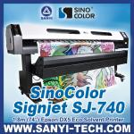 1.8 Meters Large Format Printer For Outdoor &amp; Indoor Advertising (Eco Solvent Ink)---SinoColor SJ-740