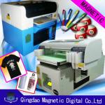 Economical Multi-function garment digital flatbed printer