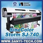 Large Format Printer / Eco Solvent Printer / Outdoor &amp; Indoor Printer---SinoColor Storm SJ-740