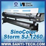 SinoColo SJ-1260---3.2 Meters Ourdoor &amp; Indoor Printer With Epson DX7 Printhead (Eco Solvent Ink)