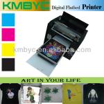 CE digital textile inkjet printer, a3 size multicolor t shirt printing machine