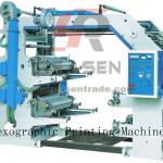 RS-YT4600 4 Colour flexographic printing machine for printng paper/plastic film/non woven fabric-