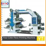 YT series four color flexo nonwoven fabric printing machine-
