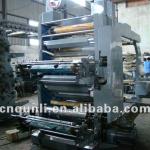 6 color high speed flexographic printing machine