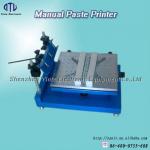 cheap manual PCBA SMT solder cream pritning machine-