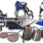 2012 New Design Combo Heat Press Machine 9IN1(Add Button Maker Mould)