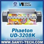 Solvent Printer Plotter UD-3278K With SPT510/50pl Printheads