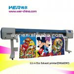 2.5m eco solvent printer dx7 inside; WER-ES2502I