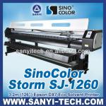 DX7 Printhead Eco Solvent Printer Sinocolor SJ1260- 2013 Hot Model