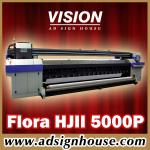 Flora Solvent Printer with Polaris Printheads