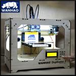 wanhao duplicator 4 new version dual extruder 3d printer with LED light
