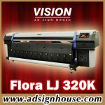 Flora Large Format Solvent Printer with Konica 1024 Printheads