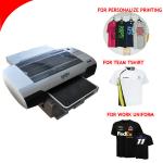 adopted orginal DX5 printhead with high quality direct garment printing machine t-shirt printer for sale