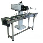 High steady laser marking coding machine/Automatic laser label coder for PVC cards and nonmetal-