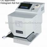 CE approved hologram foil hot stamping machine