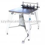 Manual screen printing machine, manual screen printing table